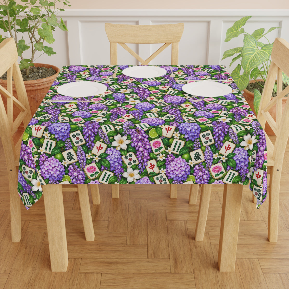 Mahjong Tablecloth ā Game Night Table Cover
