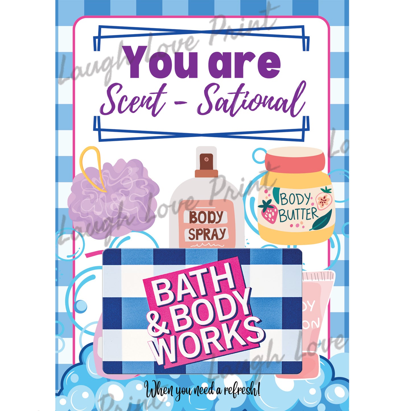 bath and body works gift card holder