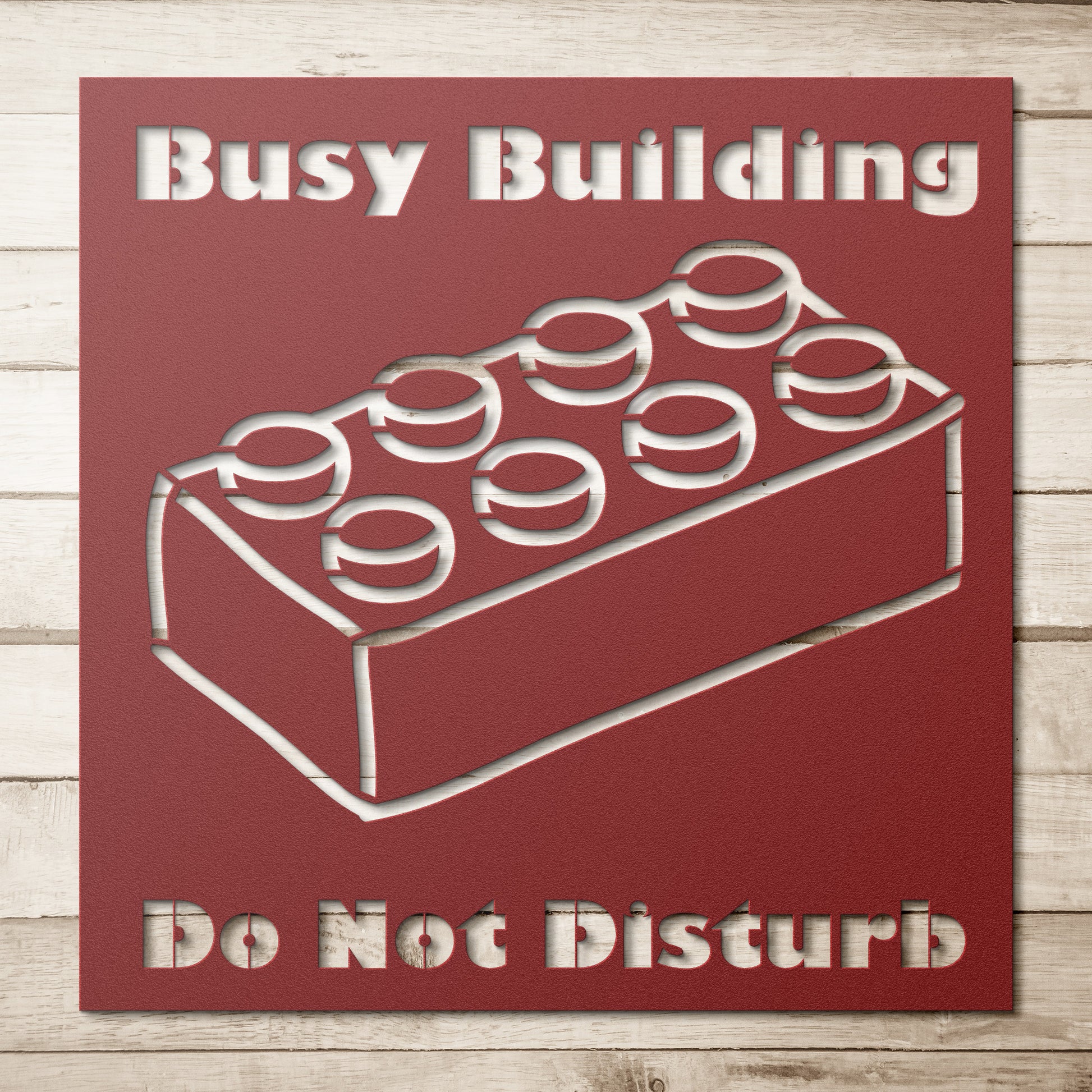LEGO play room sign