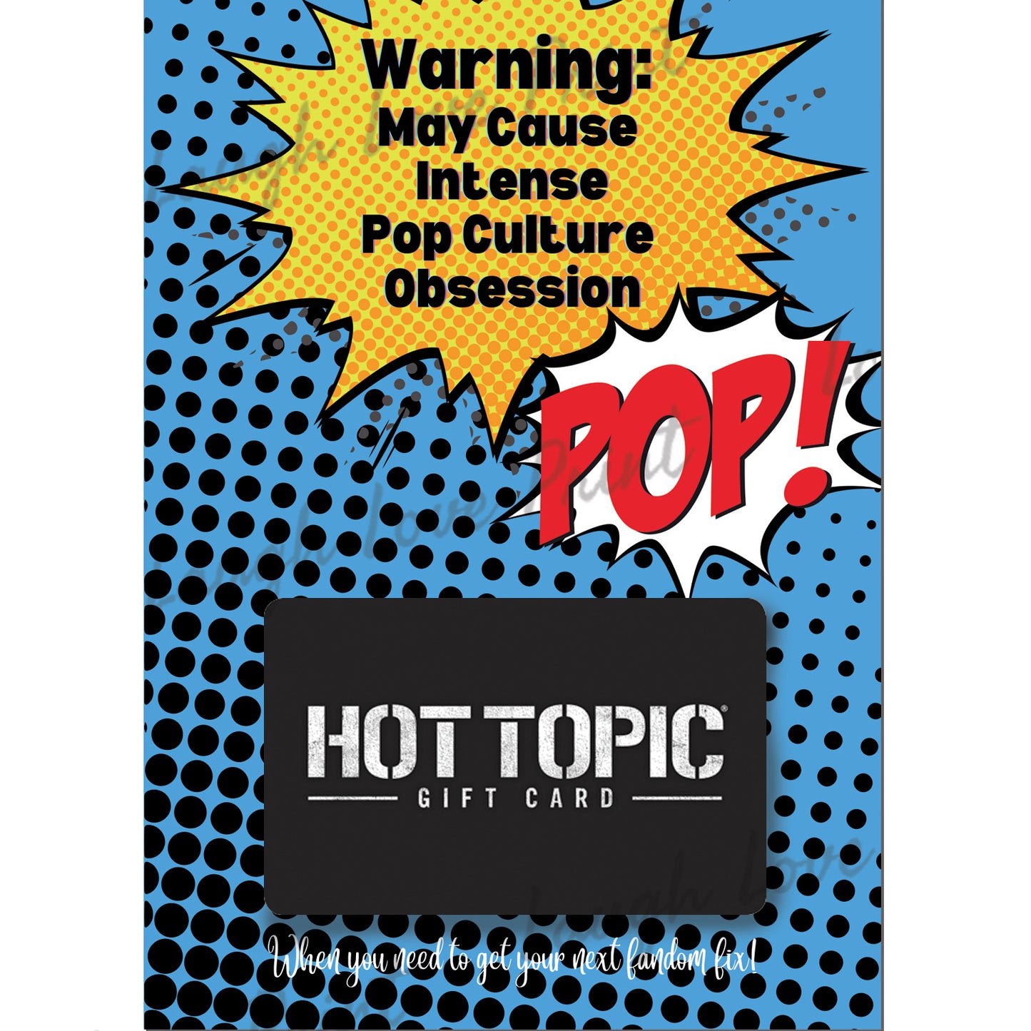 Hot Topic gift card