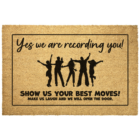 Welcome Doormat - Make your guests entertain you to get inside - FUN Housewarming Gift