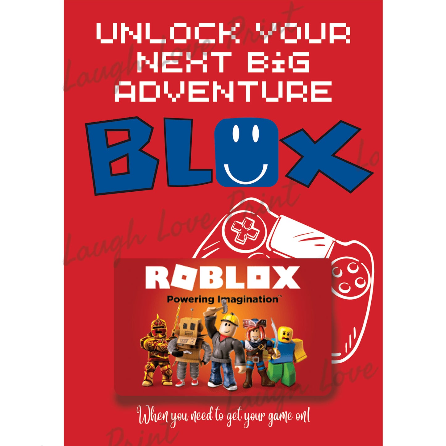 Roblox Gaming Gift Card