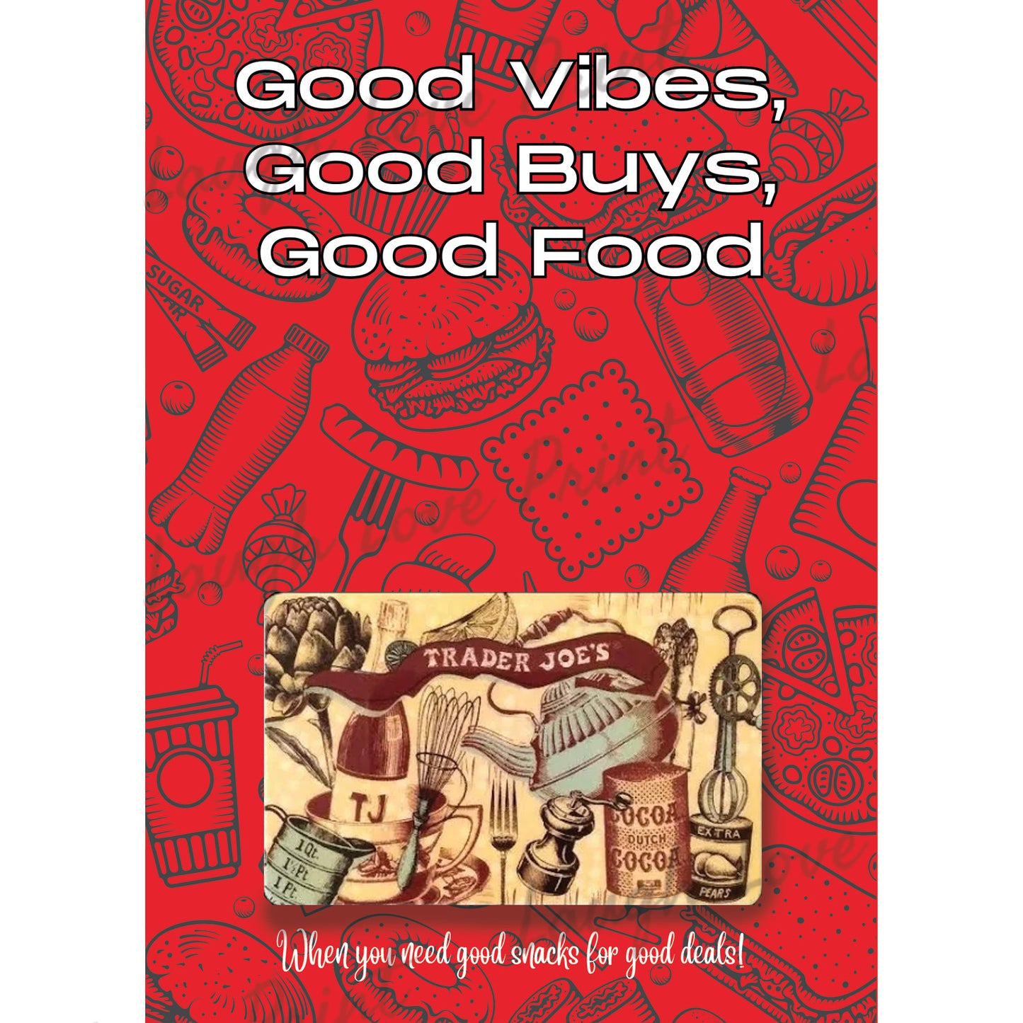 Trader Joe's Gift Card