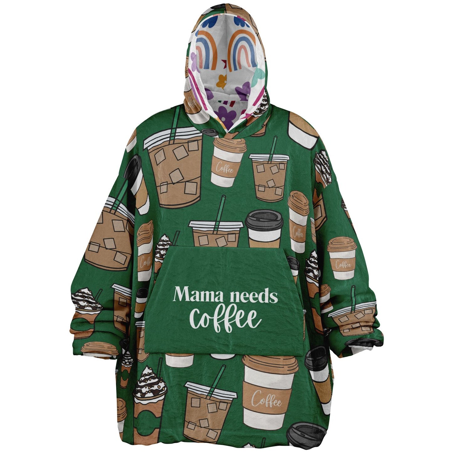 Mom Mode - Reversible Snug Hoodie - Perfect to let your family know if you are in Coffee Mode or Mom Mode - Funny Mom Gift