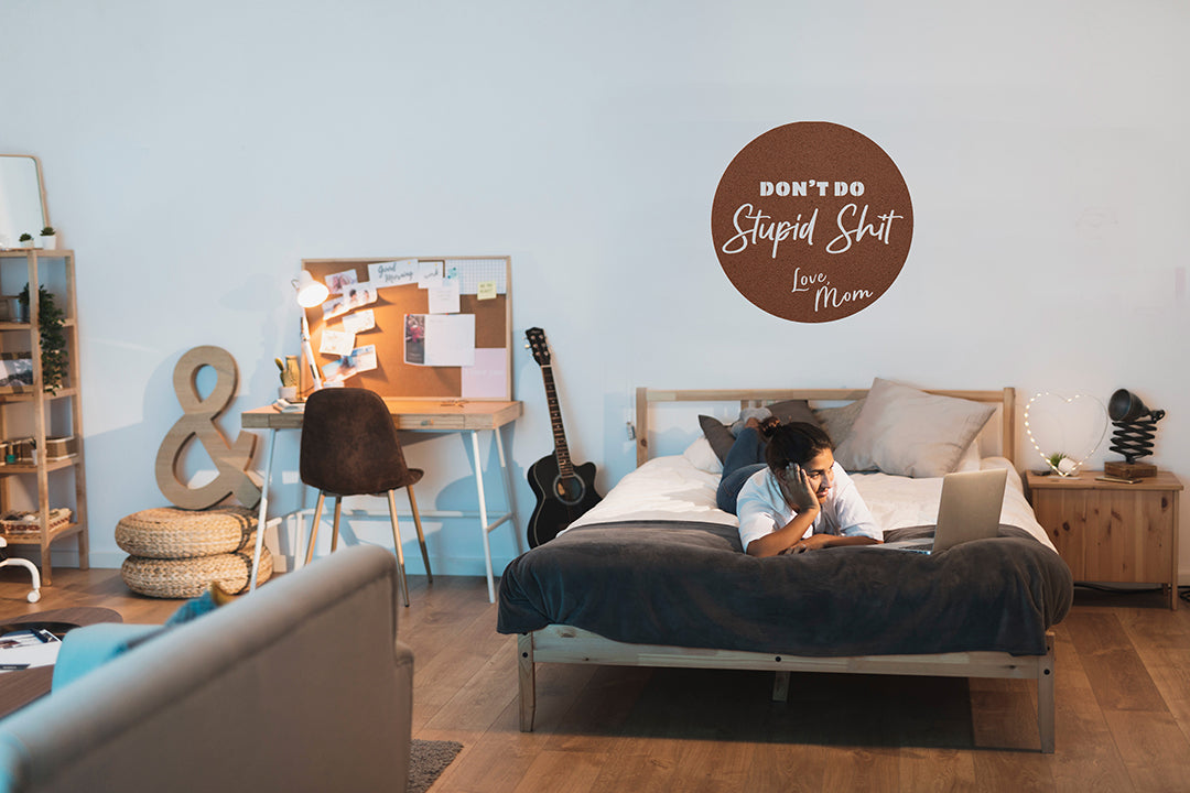 fun wall decor for dorm room love mom