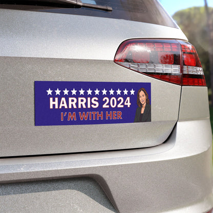 Harris 2024 bumper magnet sticker