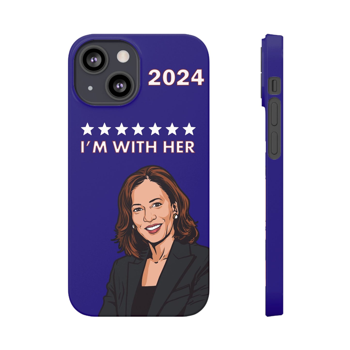 I'm With Her Custom Harris 2024 Phone Case