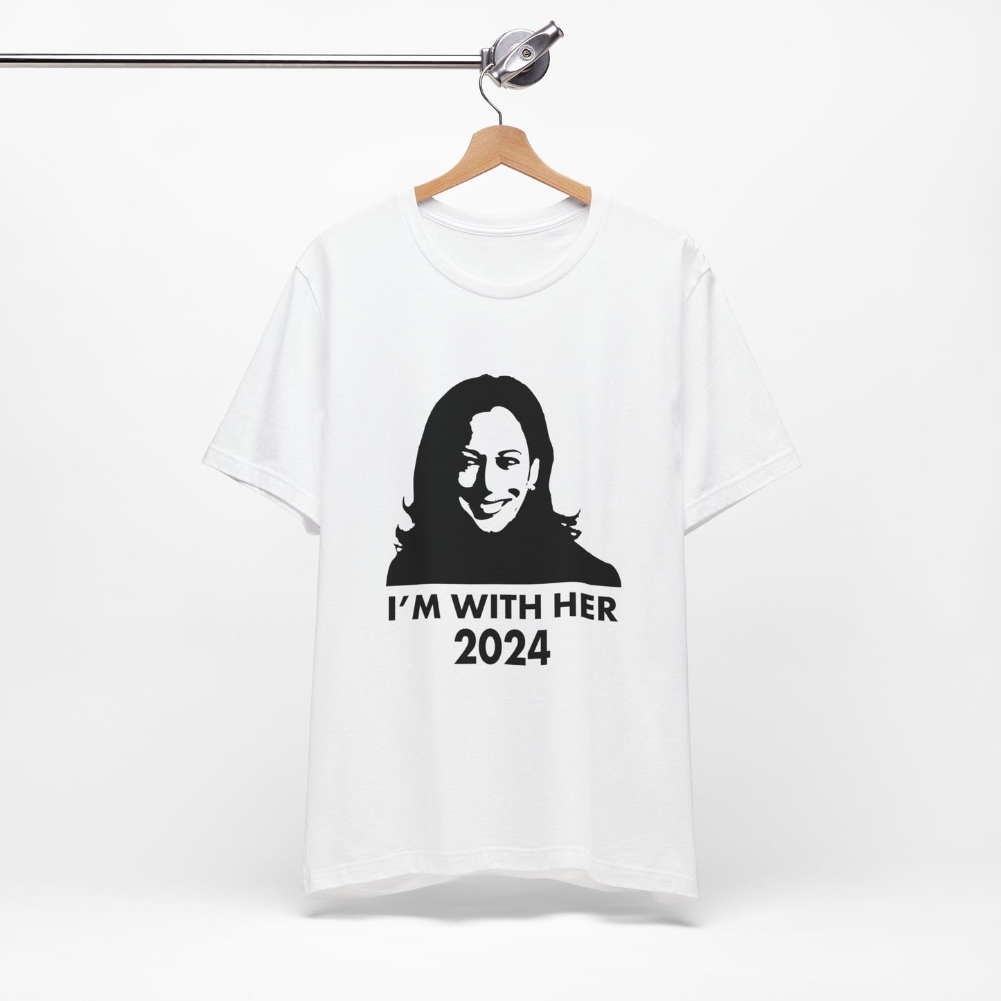 Kamala Harris 2024 I'M WITH HER T-Shirt - Unisex Jersey Short Sleeve Tee