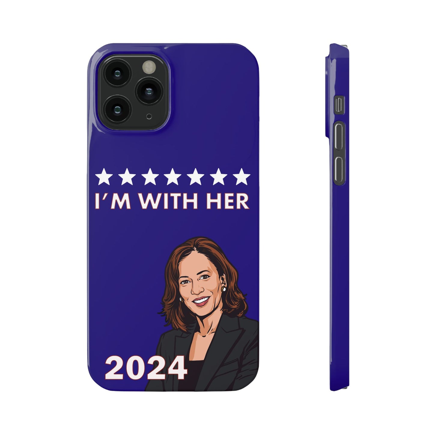 I'm With Her Custom Harris 2024 Phone Case