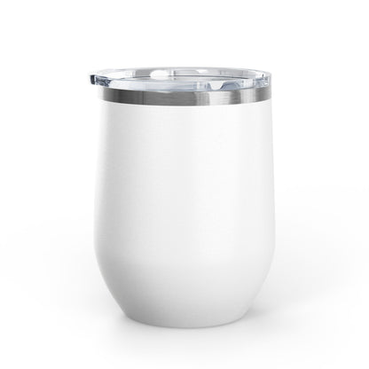 Mahjong & Margaritas Social Club Wine Tumbler – 12oz Insulated Stainless Steel Cup