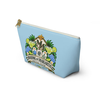 Mahjong & Margaritas Accessory Pouch - Cosmetic Bag
