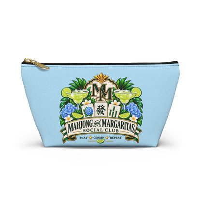 Mahjong & Margaritas Accessory Pouch - Cosmetic Bag
