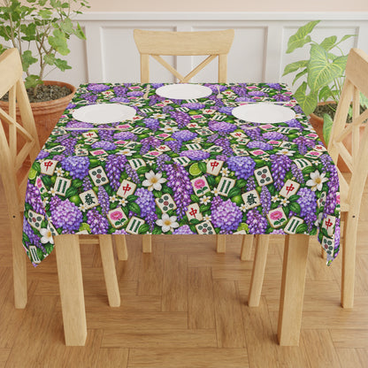 Mahjong Tablecloth — Game Night Table Cover