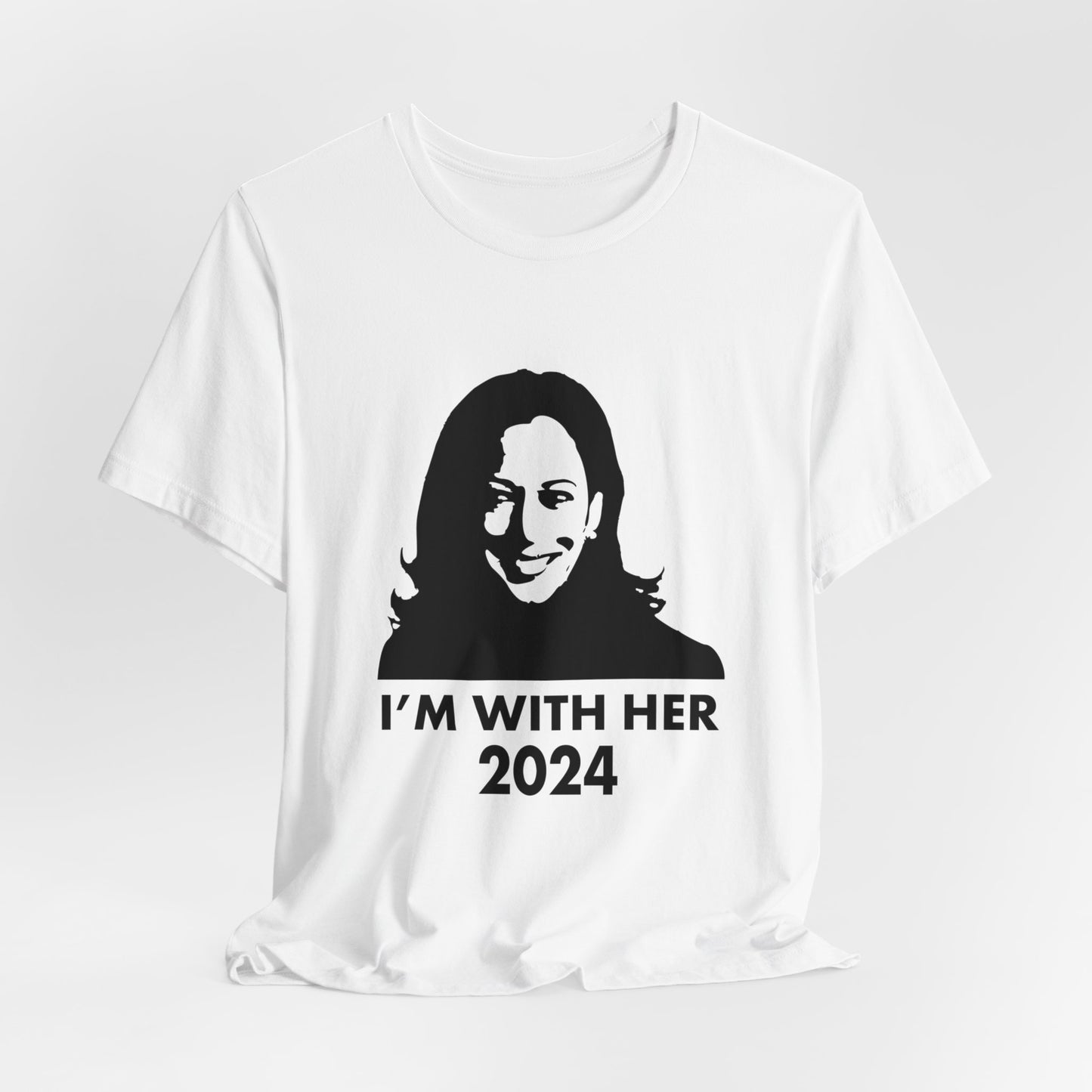 Kamala Harris 2024 I'M WITH HER T-Shirt - Unisex Jersey Short Sleeve Tee