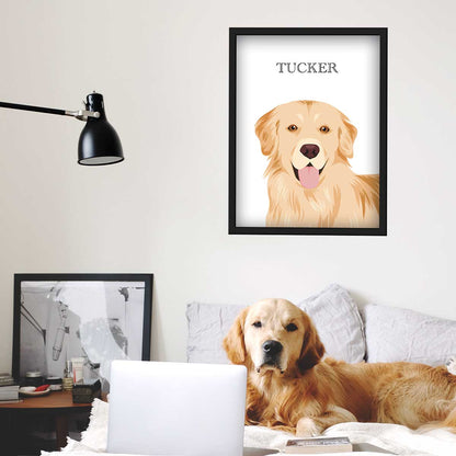 Personalized Custom Pet Portraits - Upload your Photos