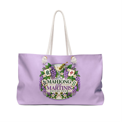 Mahjong & Martinis Social Club Weekender Bag