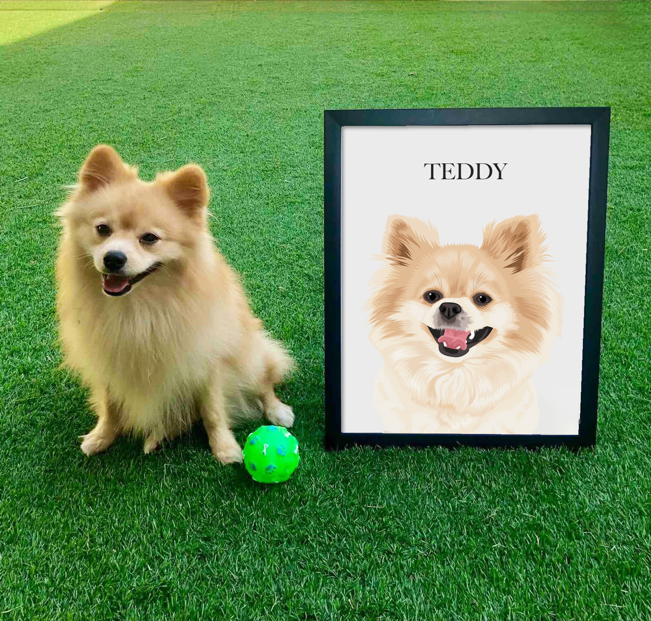 Personalized Custom Pet Portraits - Upload your Photos