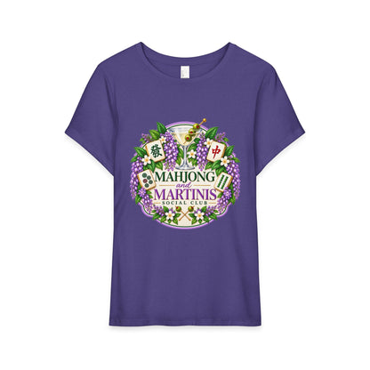 Mahjong & Martinis T-Shirt — Mahjong Social Club Graphic Tee