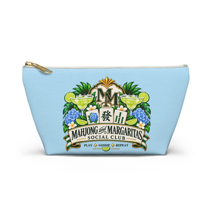 Mahjong & Margaritas Accessory Pouch - Cosmetic Bag