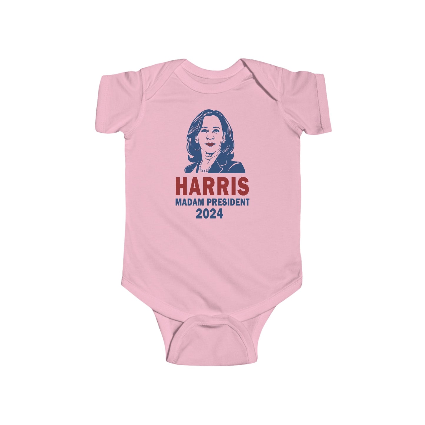 Kamala Harris for President Baby Onesie: "Future Voter" Edition - Harris 2024 - I'm With Her - Democrat Baby