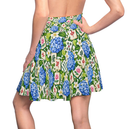 Mahjong Skirt — Mahjong Tile Print