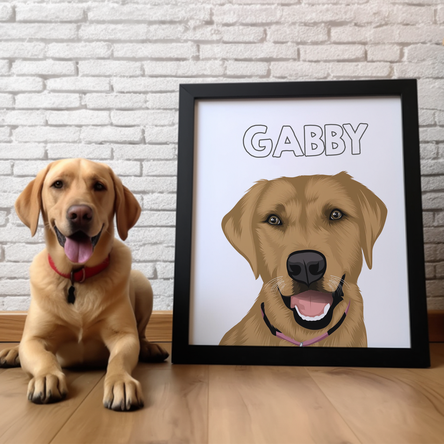 Personalized Custom Pet Portraits - Upload your Photos