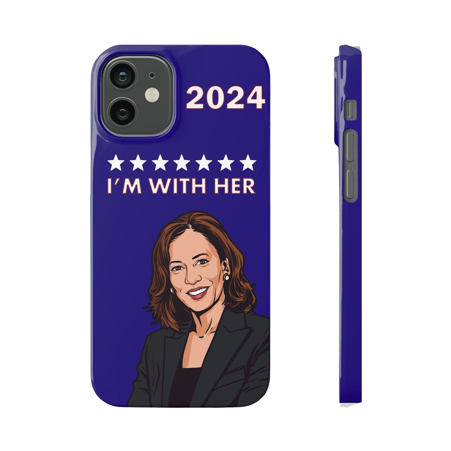 I'm With Her Custom Harris 2024 Phone Case