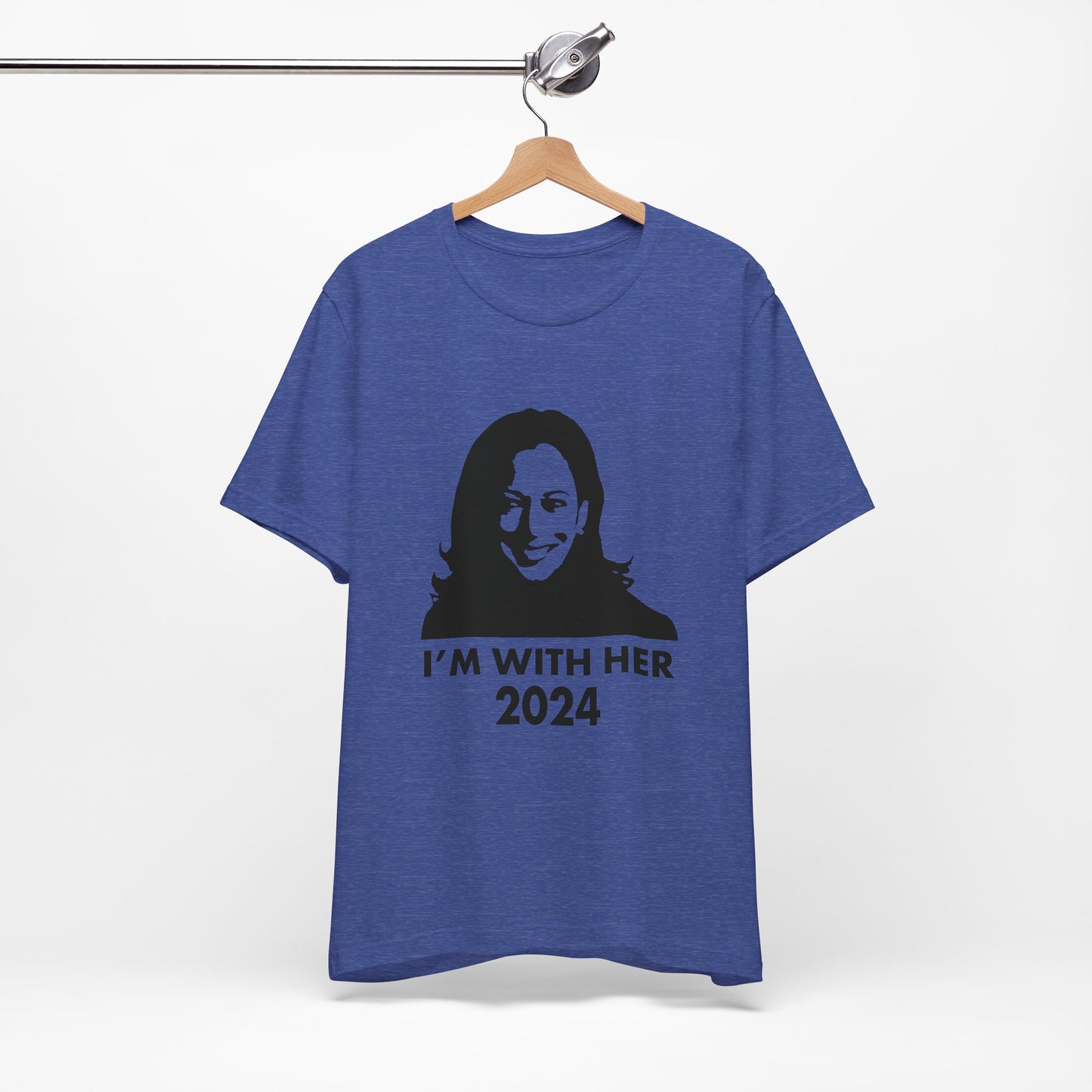 Kamala Harris 2024 I'M WITH HER T-Shirt - Unisex Jersey Short Sleeve Tee