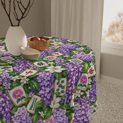 Mahjong Tablecloth — Game Night Table Cover