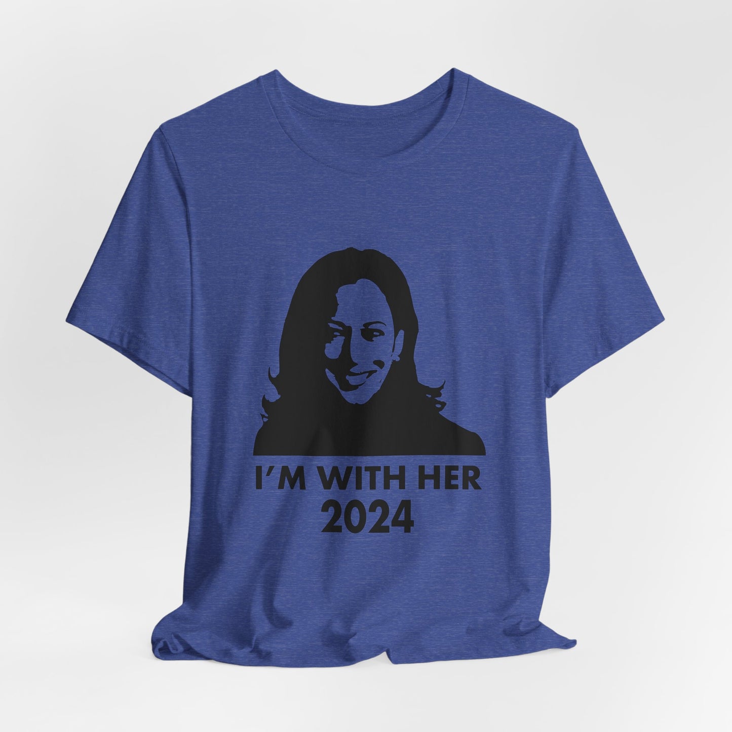 Kamala Harris 2024 I'M WITH HER T-Shirt - Unisex Jersey Short Sleeve Tee