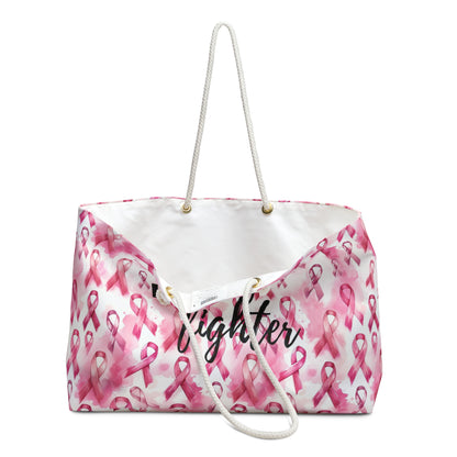 Breast Cancer Awareness I am a fighter Weekender Bag - Great GIft