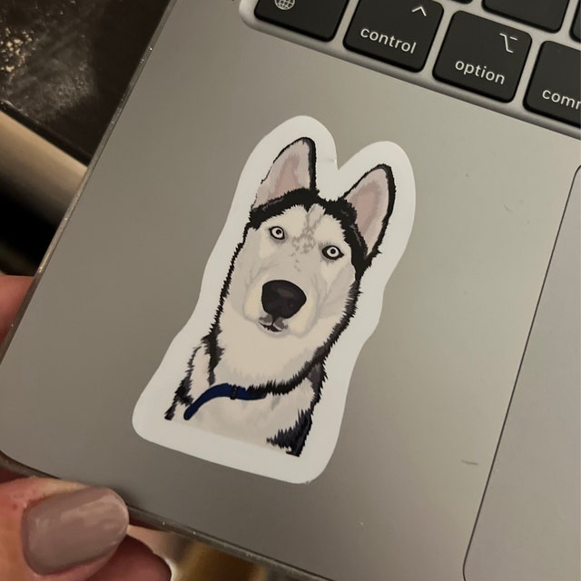 Personalized Dog Face Stickers - Upload your Dog photo