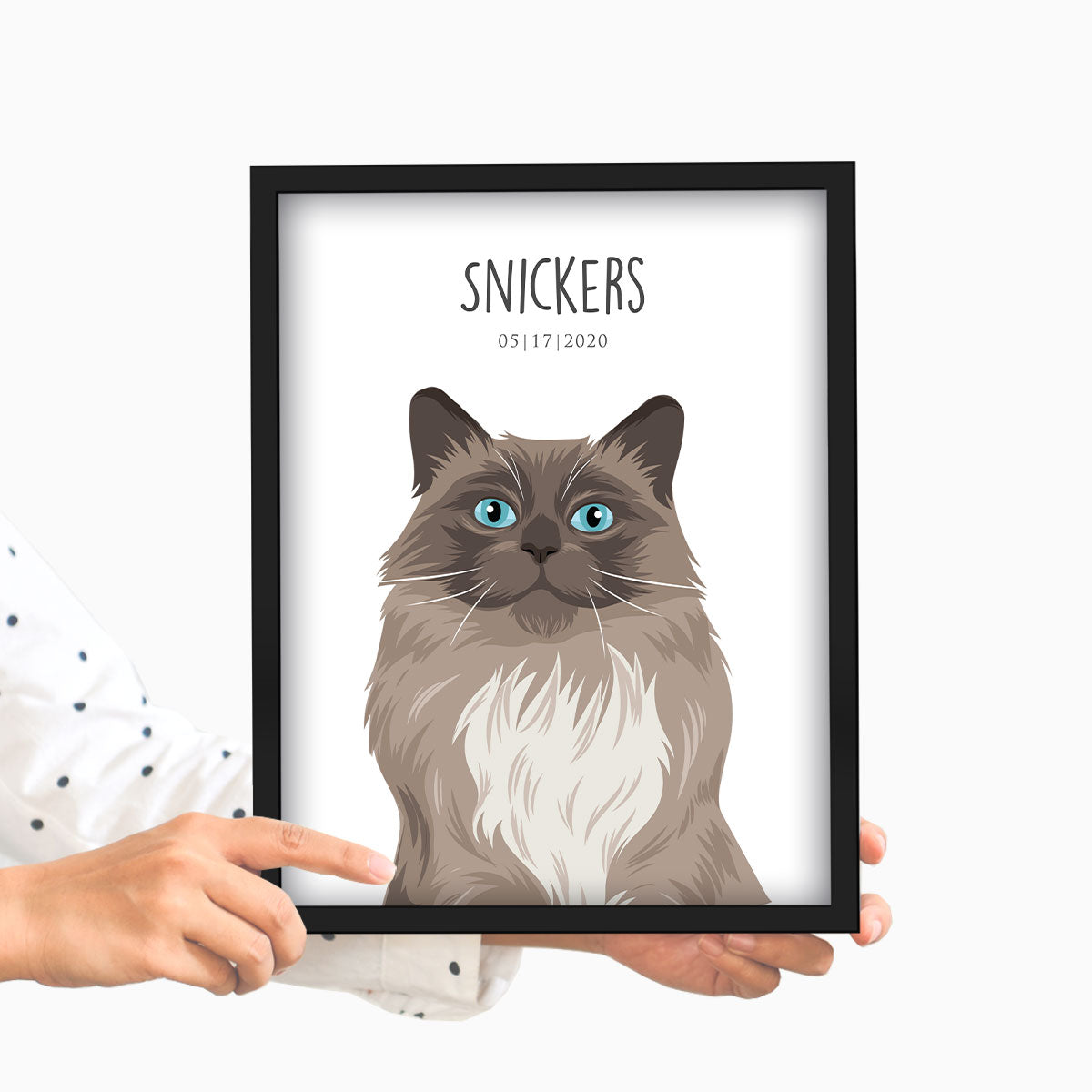 Personalized Custom Pet Portraits - Upload your Photos