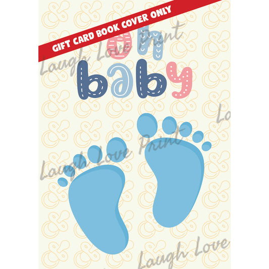 Baby Boy gift card book cover