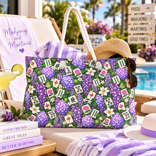 Mahjong Weekender Bag