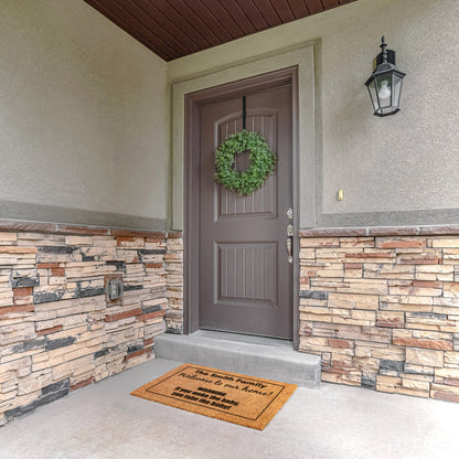 Funny New Mom Welcome Mat - Don't Wake the Baby! Best New Parent Gift - Perfect for New Families
