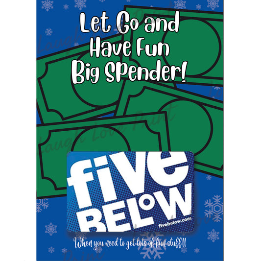 Five Below gift card