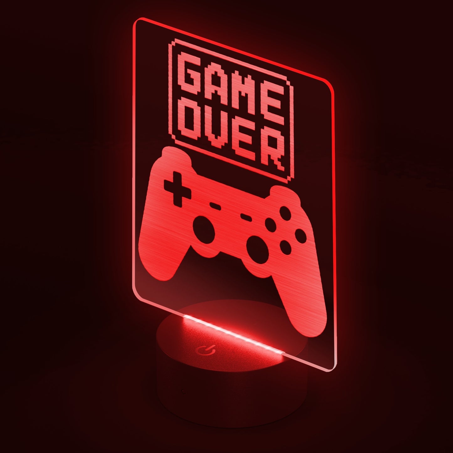 LED Sign - GAME OVER - Perfect gift for the Geeky Gamer in your life