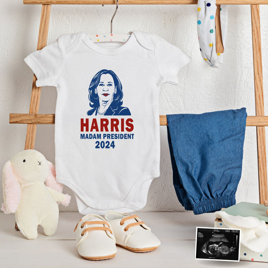 Kamala Harris for President 2024 - Vote Blue - best baby gift