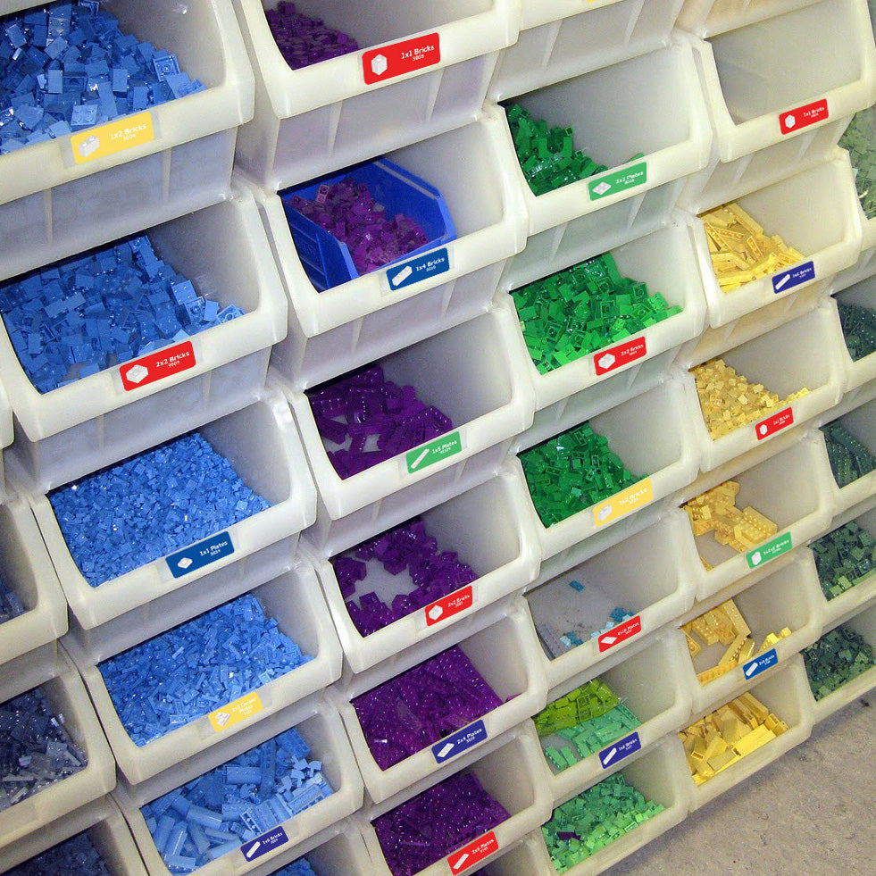lego collection organize bricks