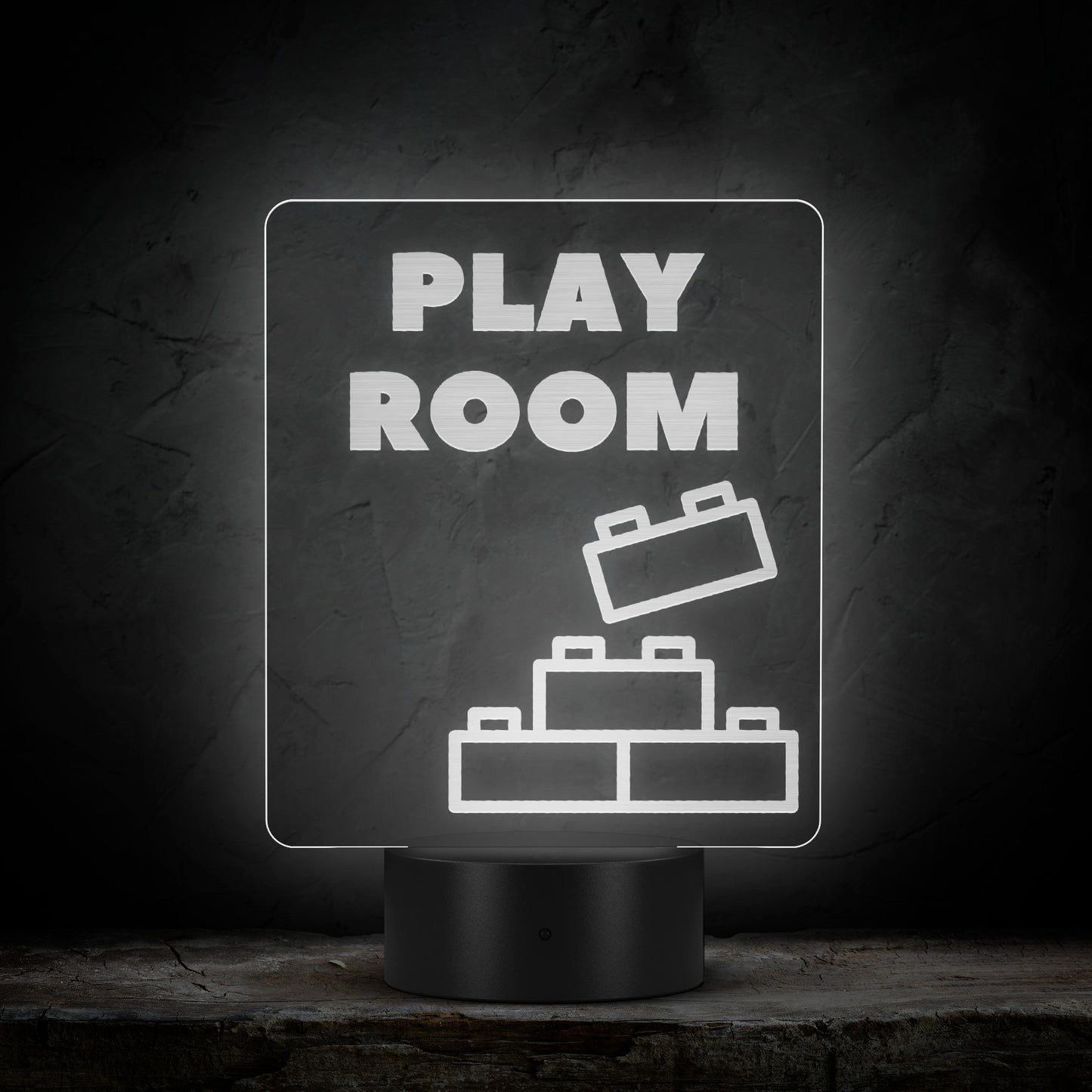 LED Sign - Play Room - Perfect for your kids Toy Room, Great Kids Birthday Gift