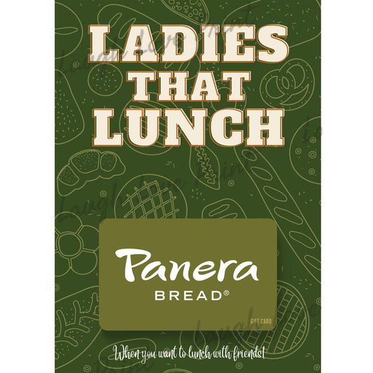 Gift Card Holder - Panera Gift Card Theme - Add to any of the other Gift Card Books - Printable Instant Download Gift