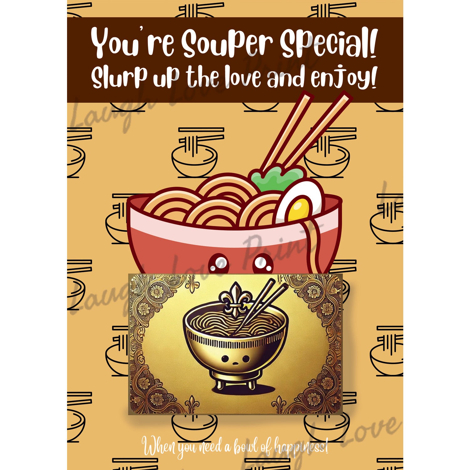 ramen noodle gift card holder