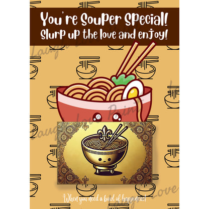 ramen noodle gift card holder