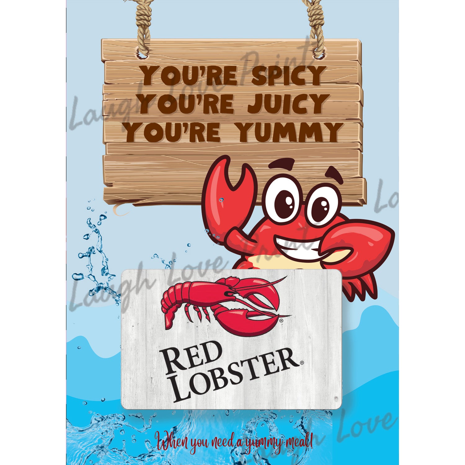 Red Lobster Seafood gift card