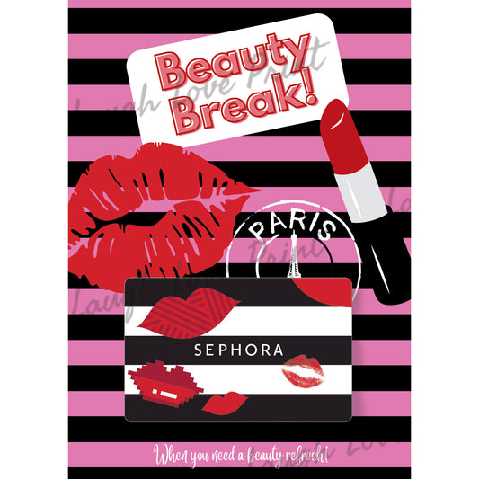 Sephora gift card holder