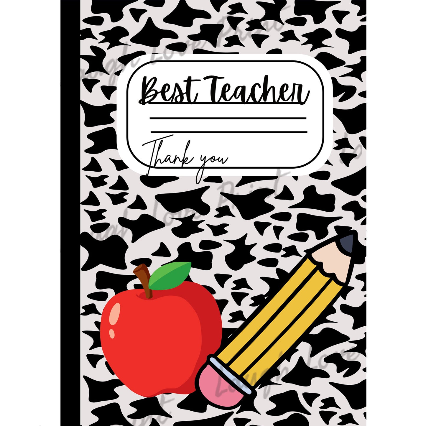 Best Teacher Gift Cover for gift card books
