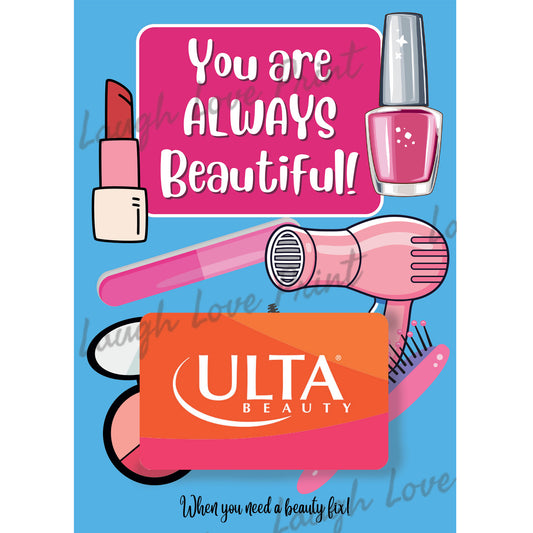 Ulta gift card holder