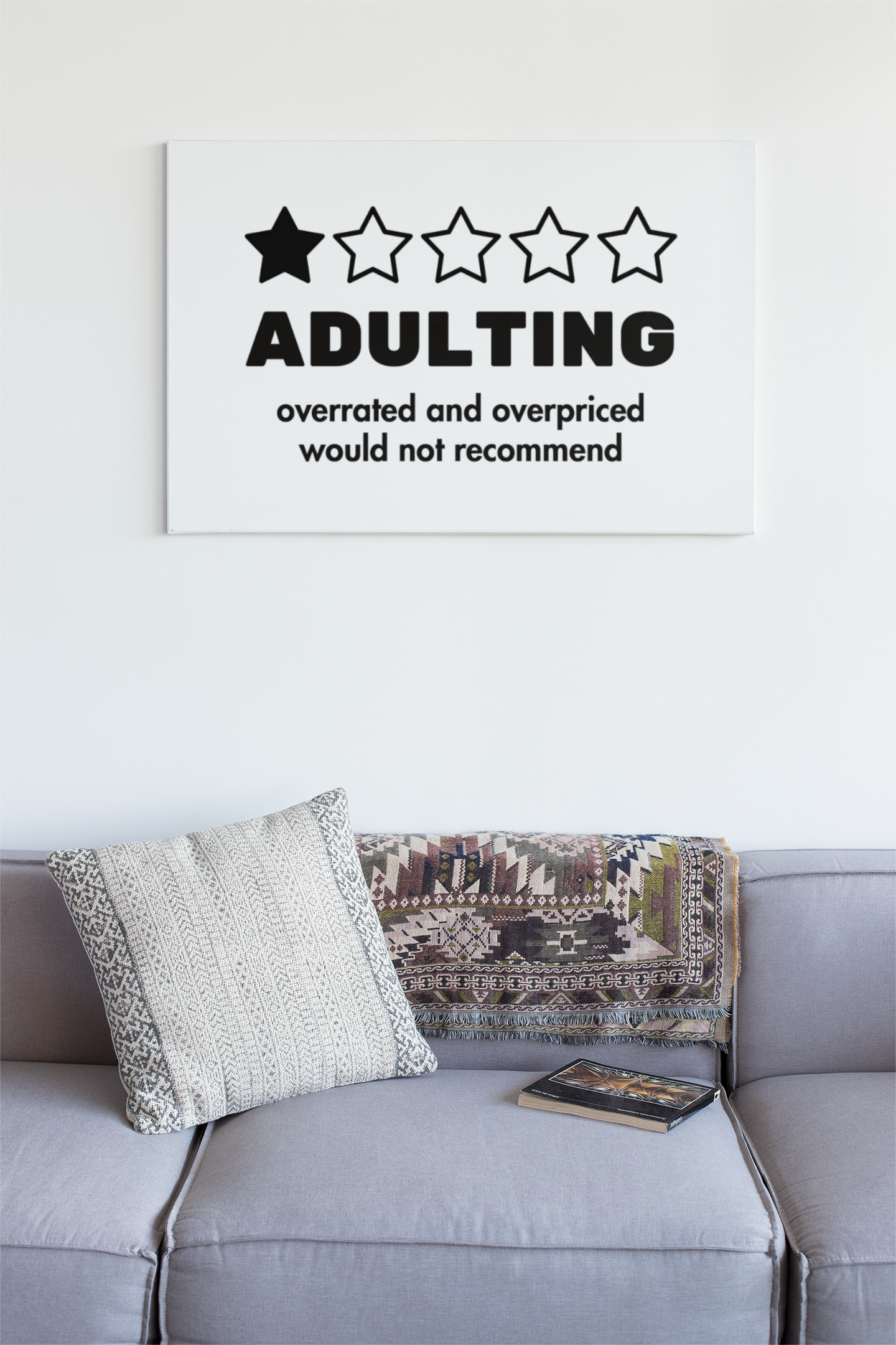 adulting is hard room decor for dorm gift for her